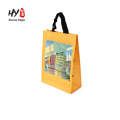 grocery recycled pp woven bag with logo printing